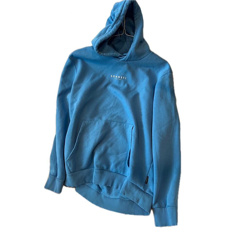 Sonneti London Blue Pullover Hoodie Mens XL